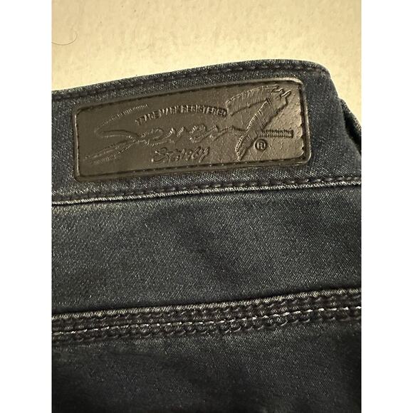 Seven7 Plus Size 24 Luxe Women Skinny Denim Jeans Preowned - Picture 5 of 9
